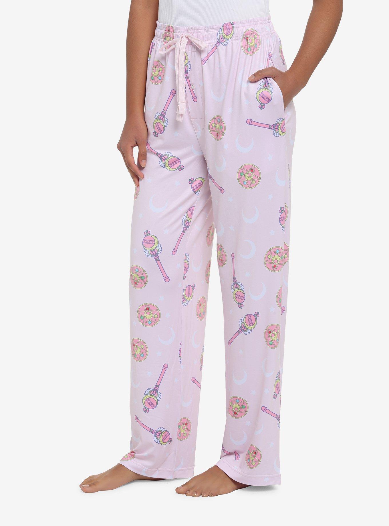 Sailor Moon Allover Print Pajama Pants