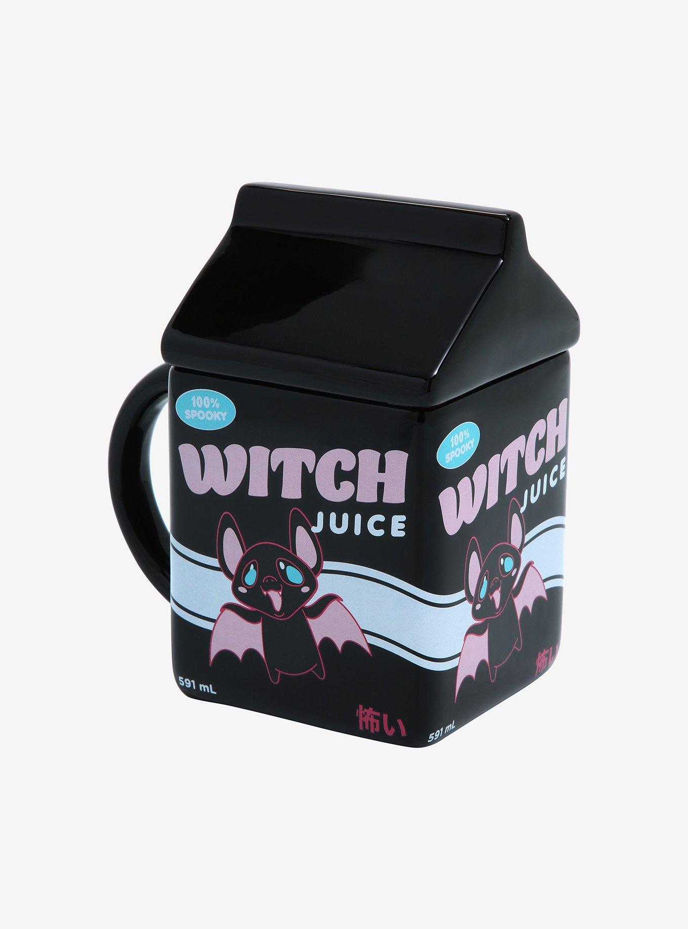 Witch Juice Milk Carton Ceramic Mug
