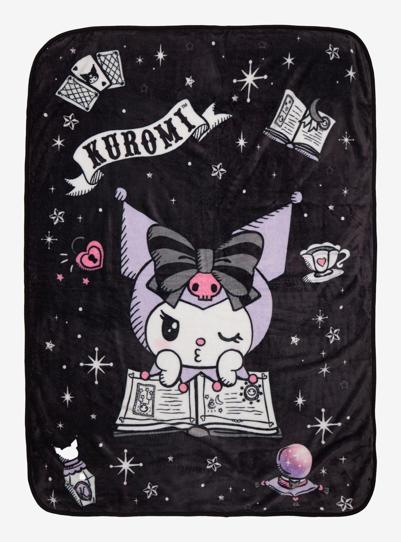 Kuromi Crystal Ball Throw Blanket