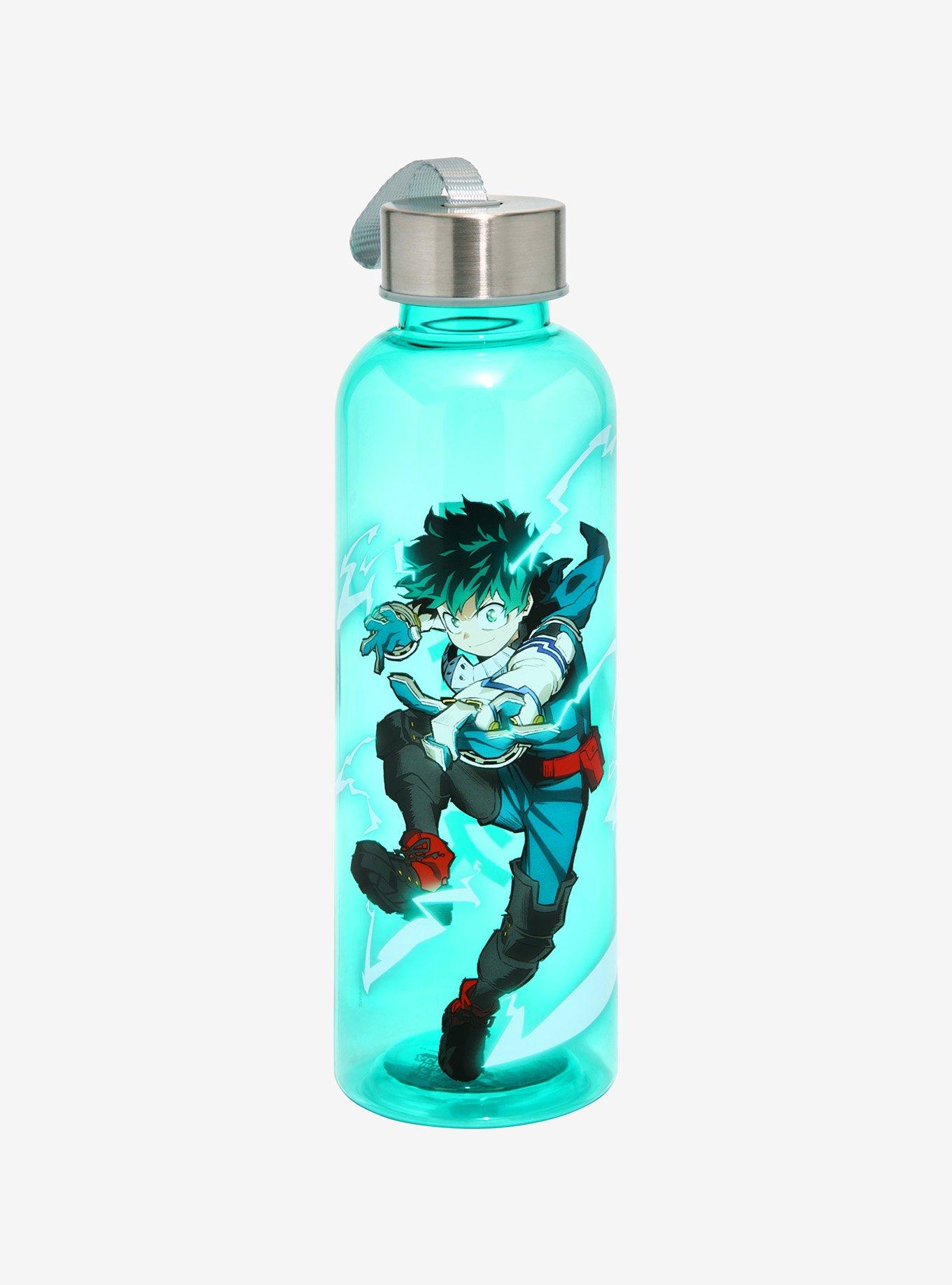 My Hero Academia Deku Lightning Water Bottle, , hi-res