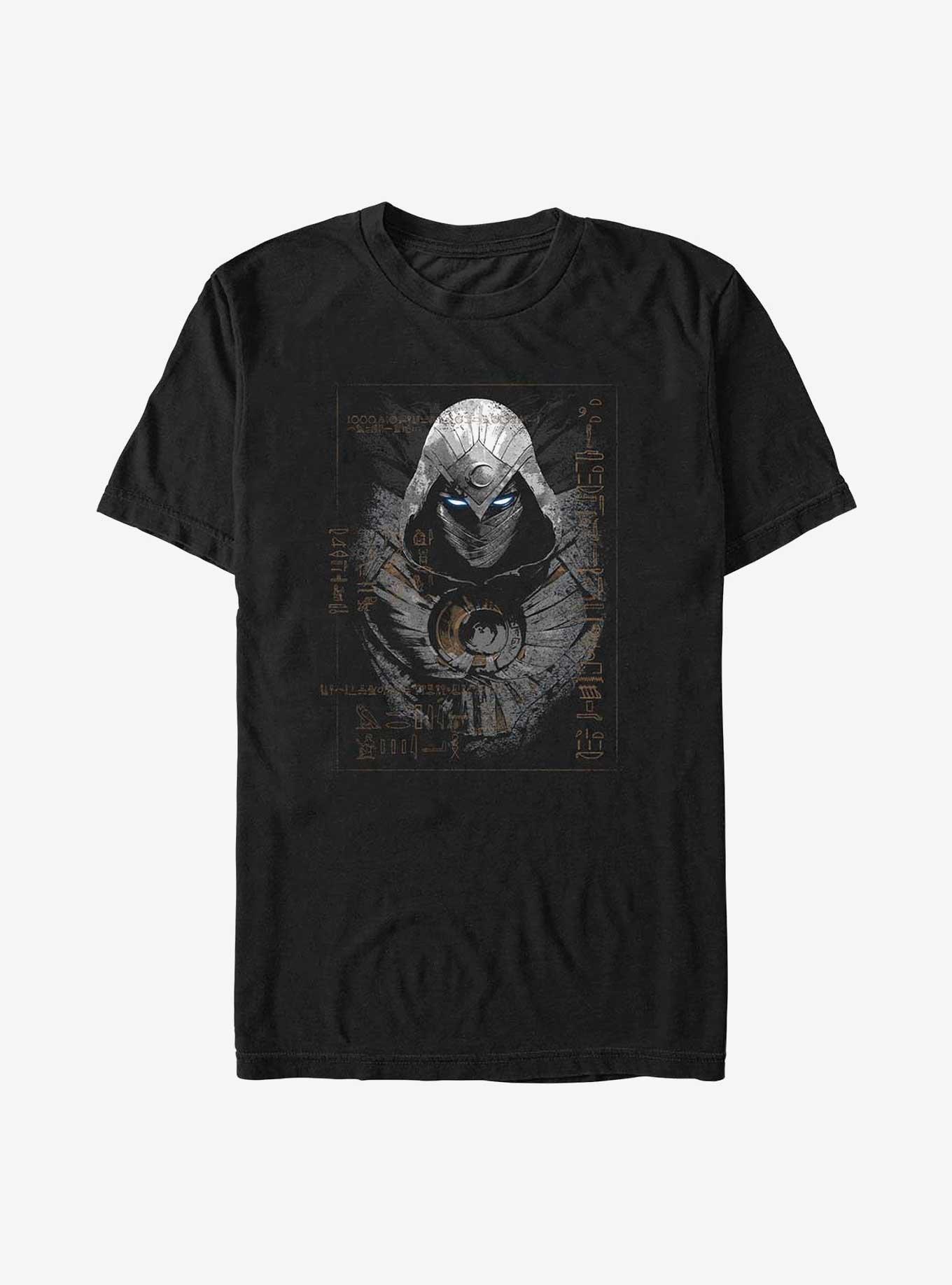 Marvel Moon Knight Ancient Glyphs T-Shirt - BLACK | BoxLunch