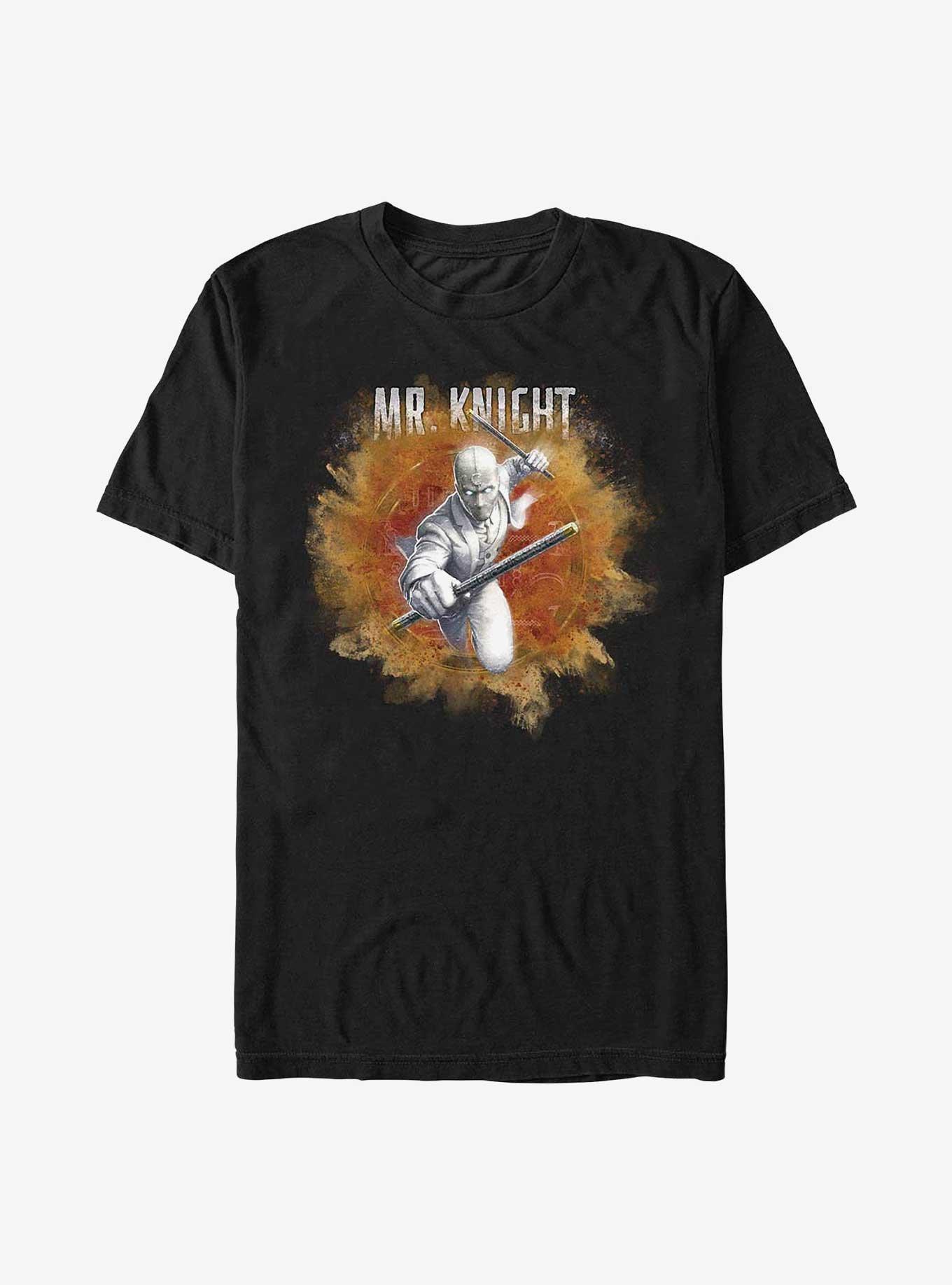 Marvel Moon Knight Mr. Knight T-Shirt, BLACK, hi-res
