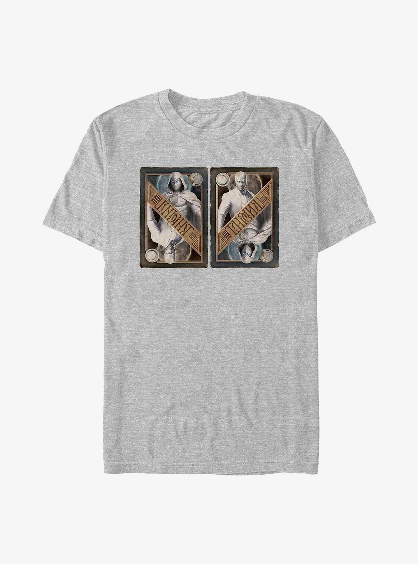 Marvel Moon Knight Playing Card Side By Side T-Shirt, , hi-res