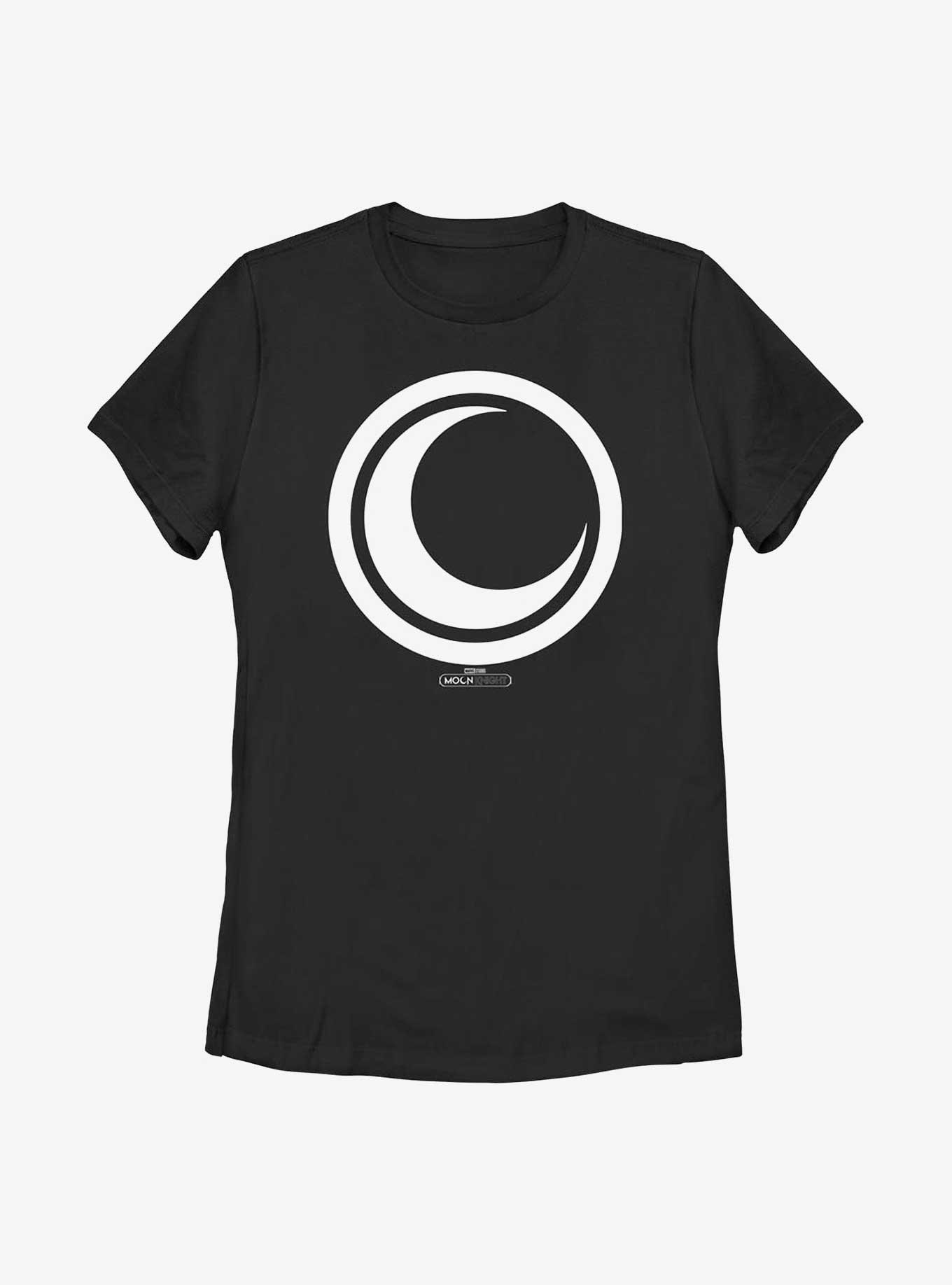 Marvel Moon Knight Crescent Icon Womens T-Shirt, , hi-res