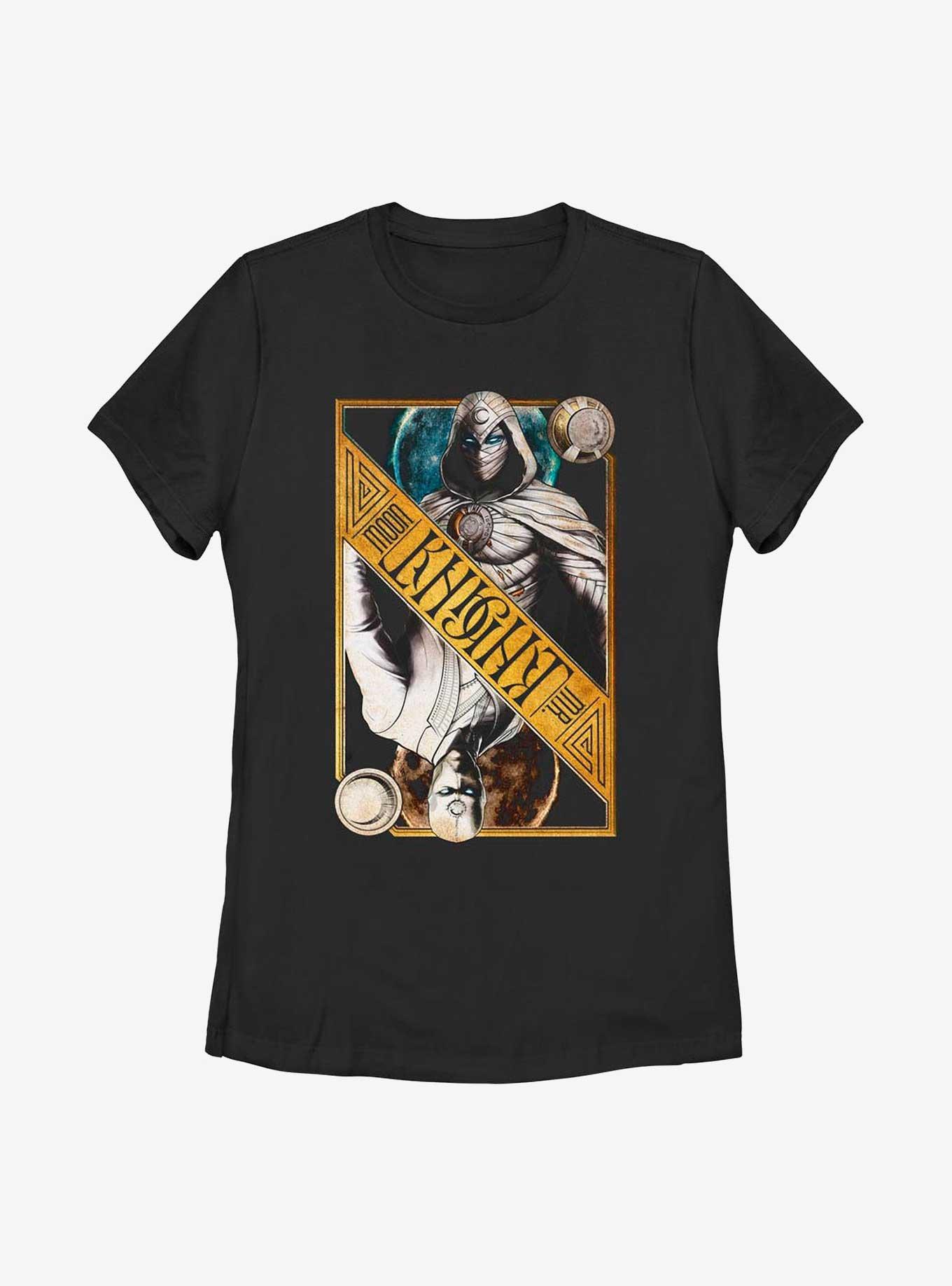 Marvel Moon Knight Mr Knight Moon Knight Dual Card Womens TShirt