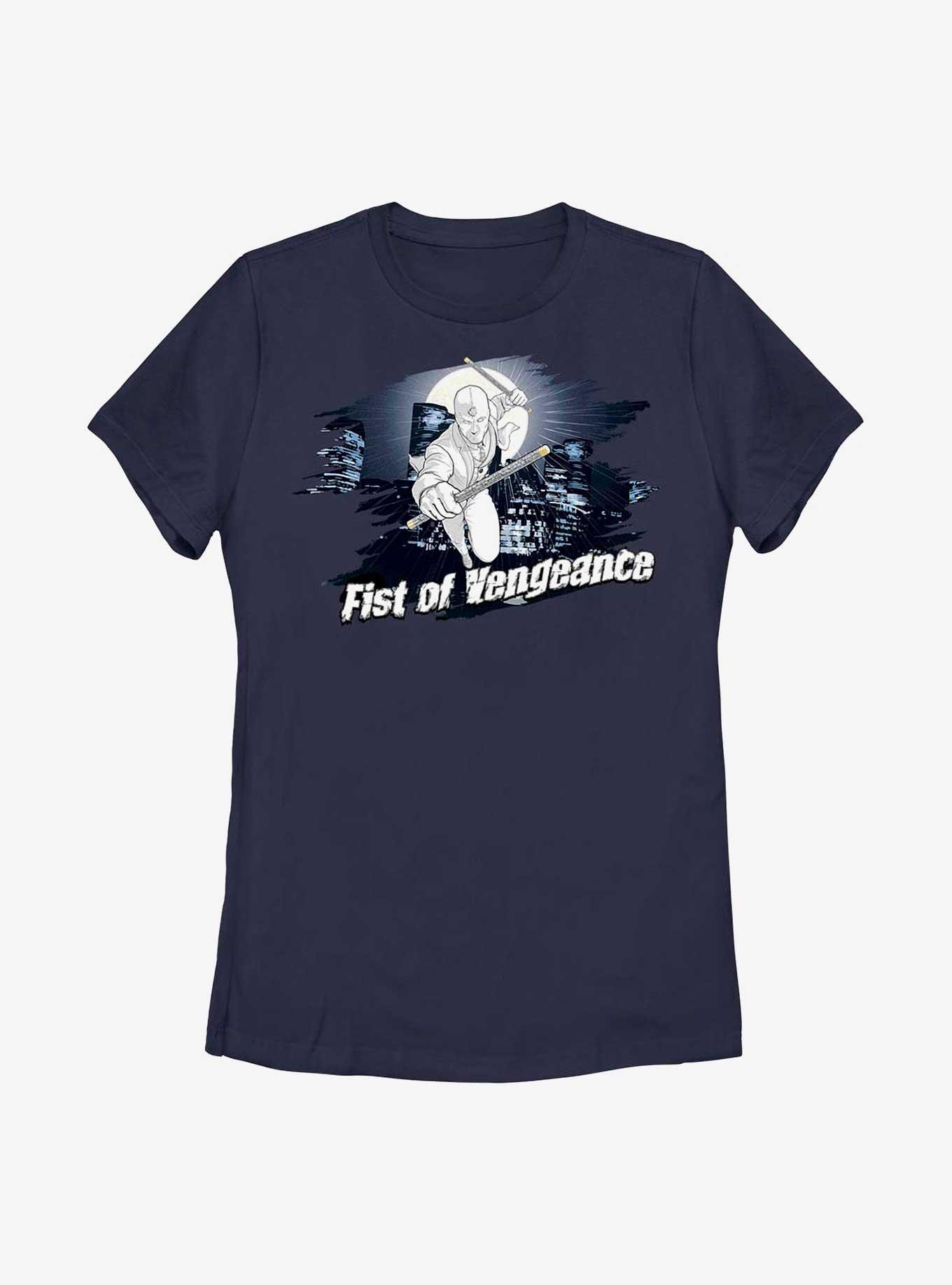 Marvel Moon Knight Fist Of Vengeance Badge Womens T-Shirt, , hi-res