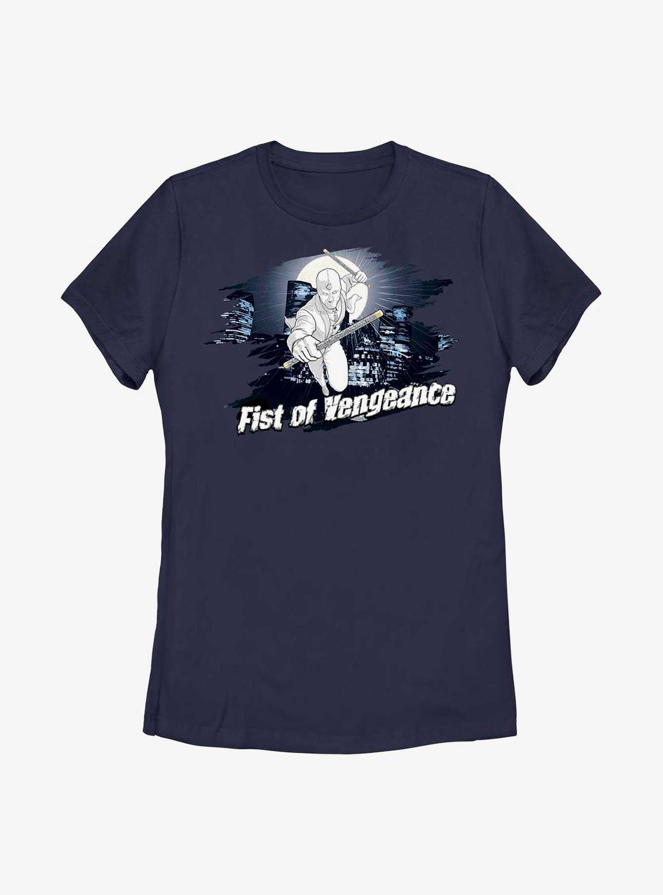 Marvel Moon Knight Fist Of Vengeance Badge Womens T-Shirt, , hi-res