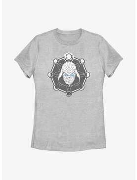Marvel Moon Knight Mask Logo Womens T-Shirt, , hi-res