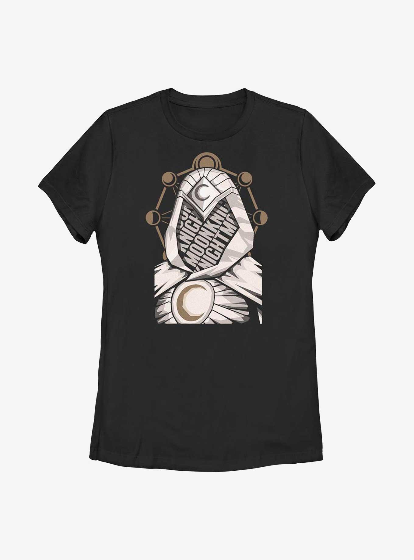 Marvel Moon Knight Paper Cutout Womens T-Shirt, , hi-res