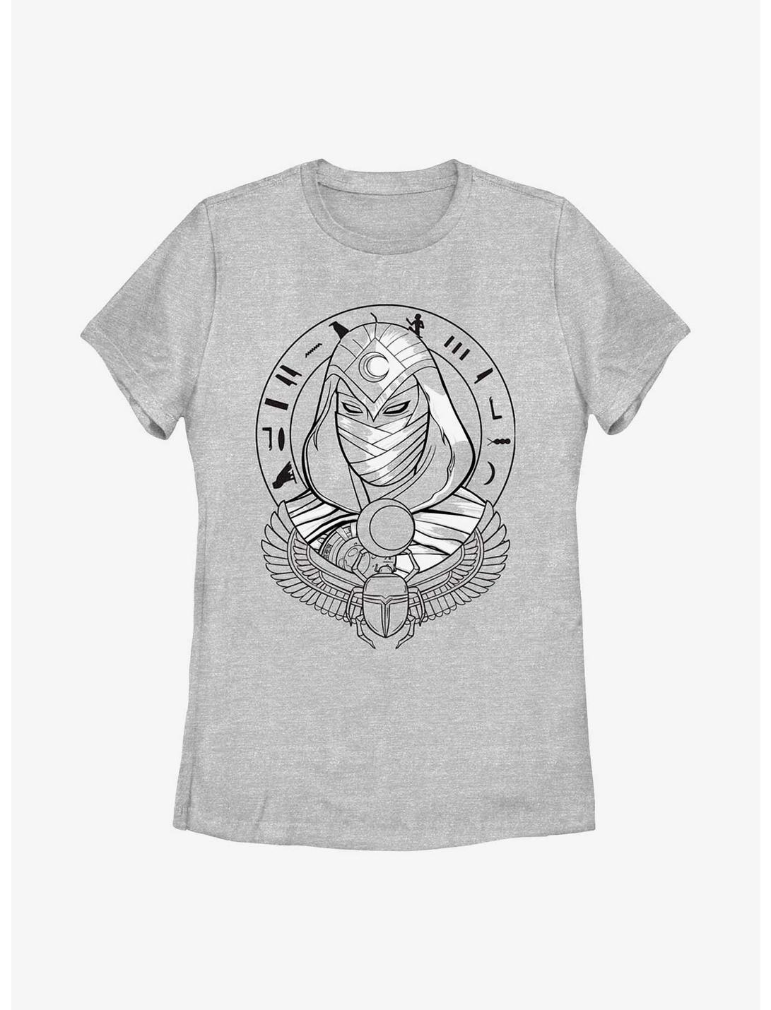 Marvel Moon Knight Scarab Womens T-Shirt, ATH HTR, hi-res