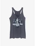 Marvel Moon Knight Summon The Suit Womens Tank Top, NAVY HTR, hi-res