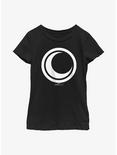 Marvel Moon Knight Crescent Icon Youth Girls T-Shirt, BLACK, hi-res