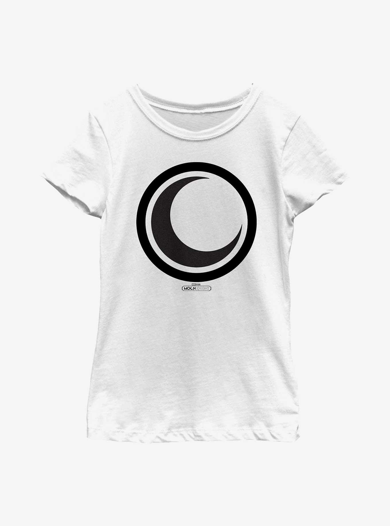 Marvel Moon Knight Crescent Icon Youth Girls T-Shirt