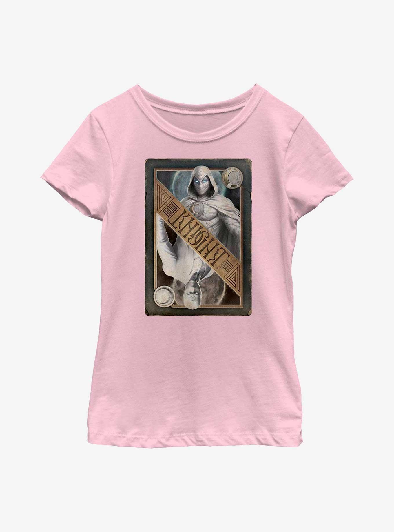 Marvel Moon Knight Playing Card Youth Girls T-Shirt, , hi-res