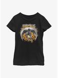 Marvel Moon Knight Leaping Youth Girls T-Shirt, BLACK, hi-res