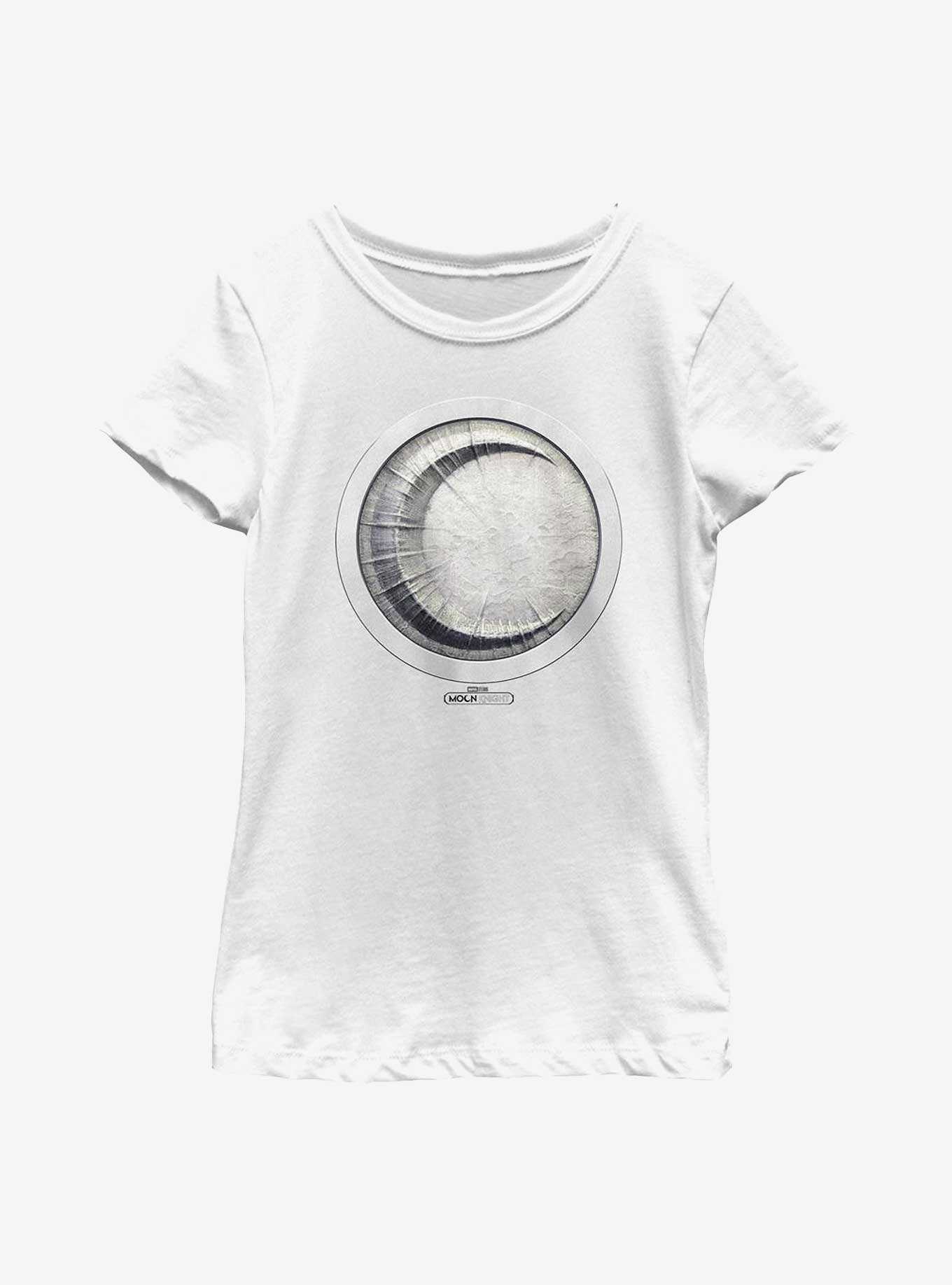 Marvel Moon Knight Silver Icon Youth Girls T-Shirt, , hi-res