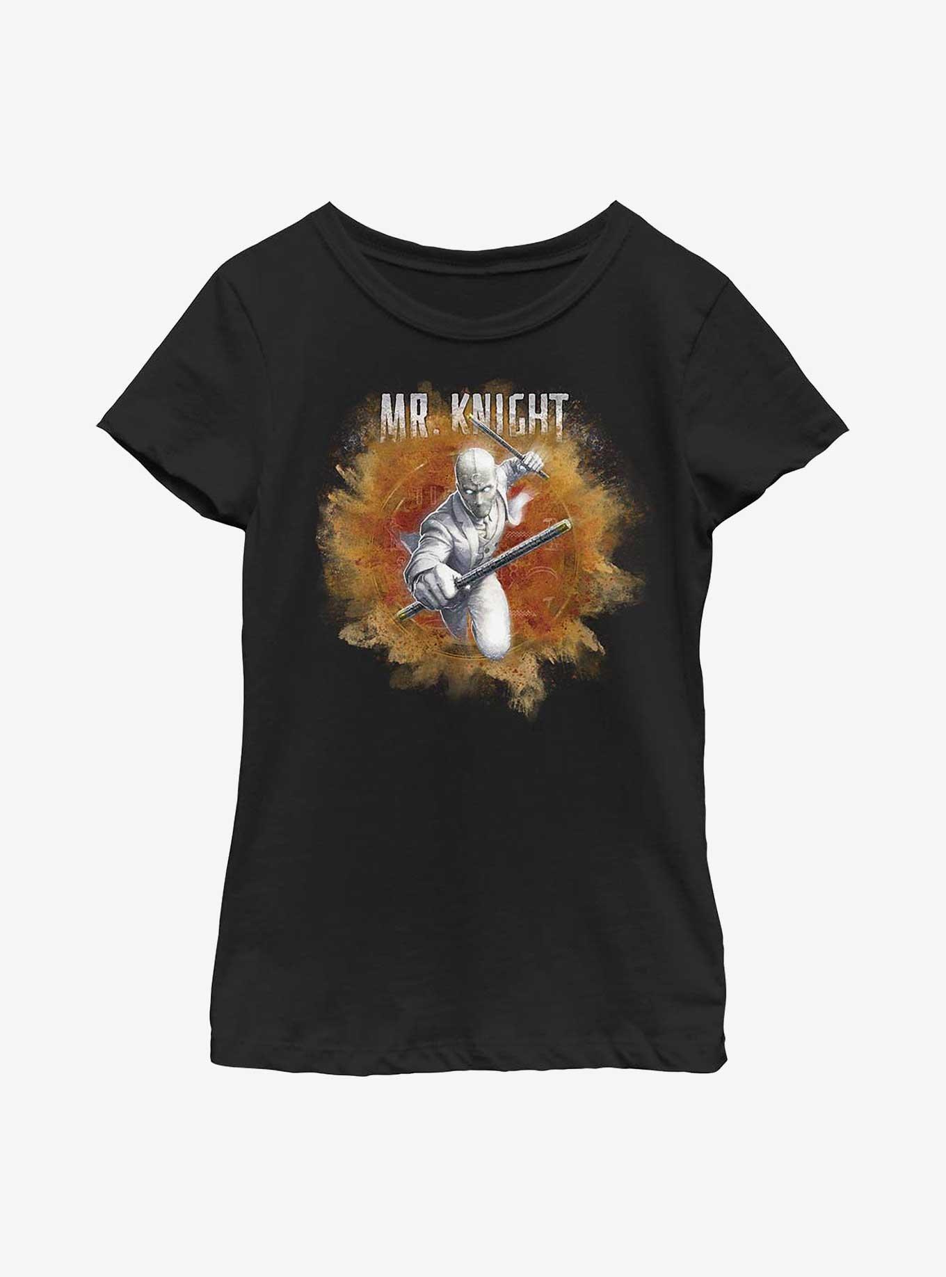 Marvel Moon Knight Mr. Knight Youth Girls T-Shirt, , hi-res