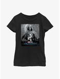 Marvel Moon Knight Portrait Youth Girls T-Shirt, BLACK, hi-res