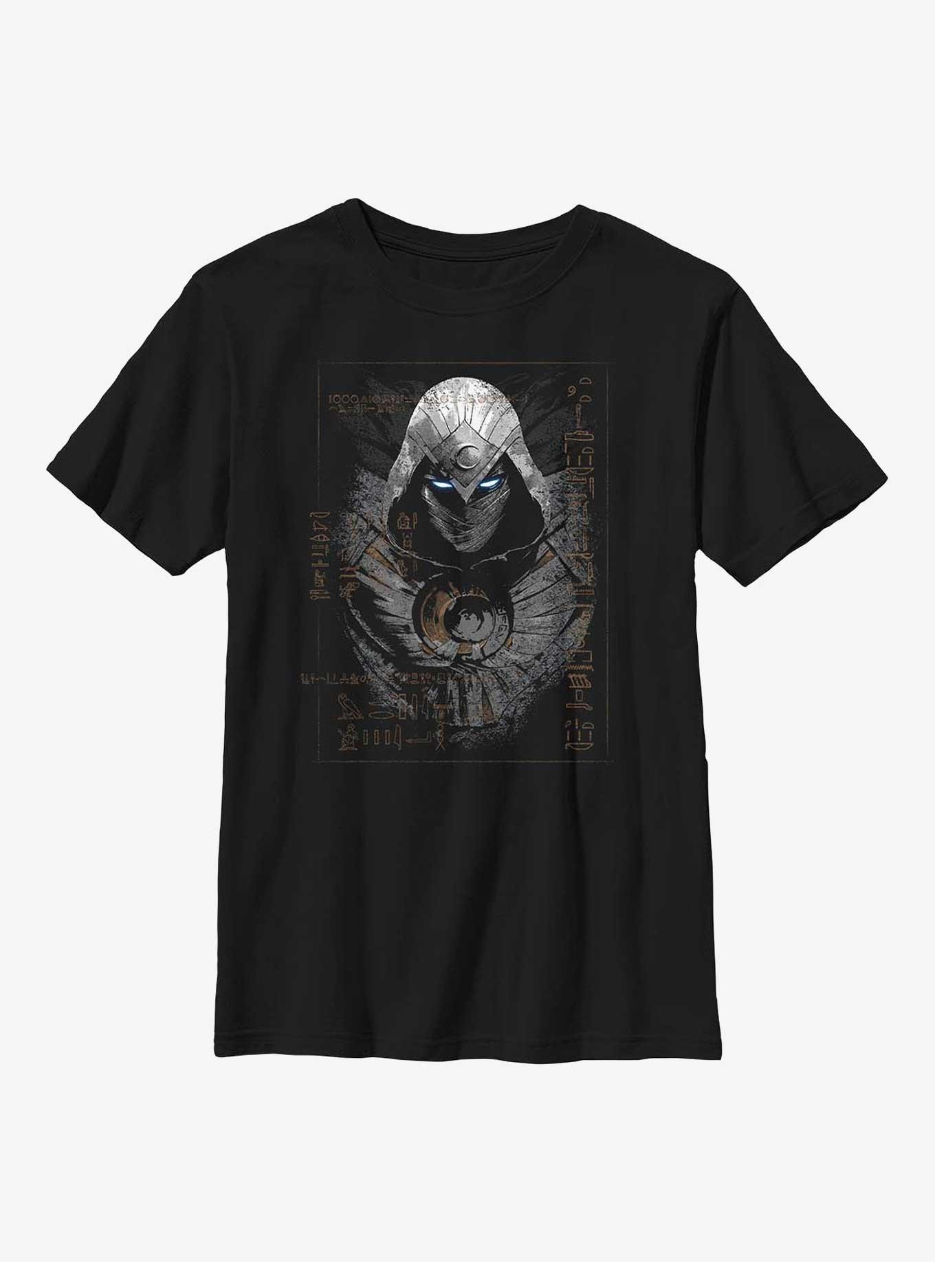 Marvel Moon Knight Ancient Glyphs Youth T-Shirt, , hi-res