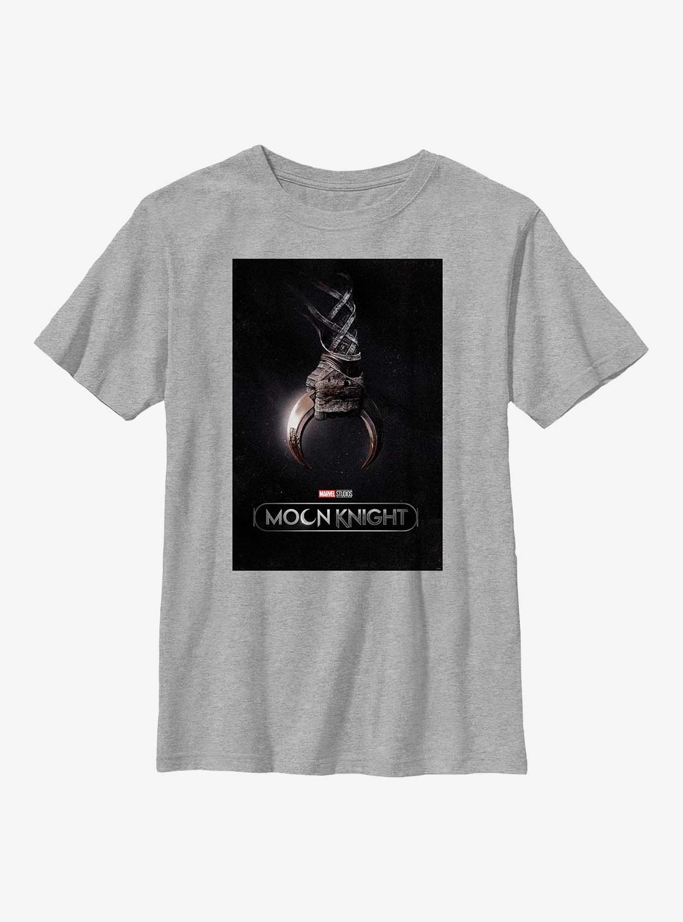 Marvel Moon Knight Crescent Dart Poster Youth T-Shirt, , hi-res