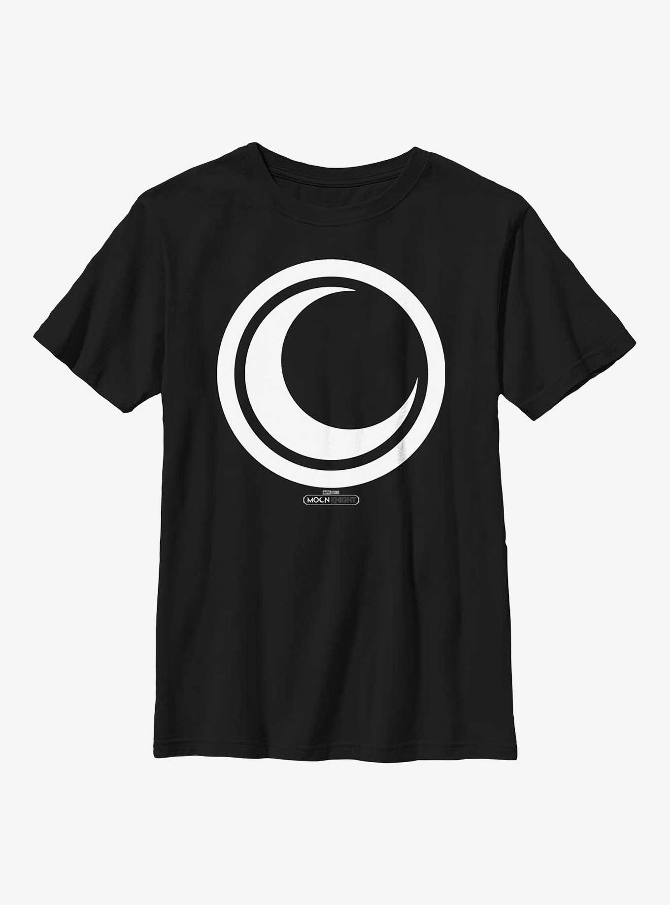 Marvel Moon Knight Crescent Icon Youth T-Shirt, , hi-res