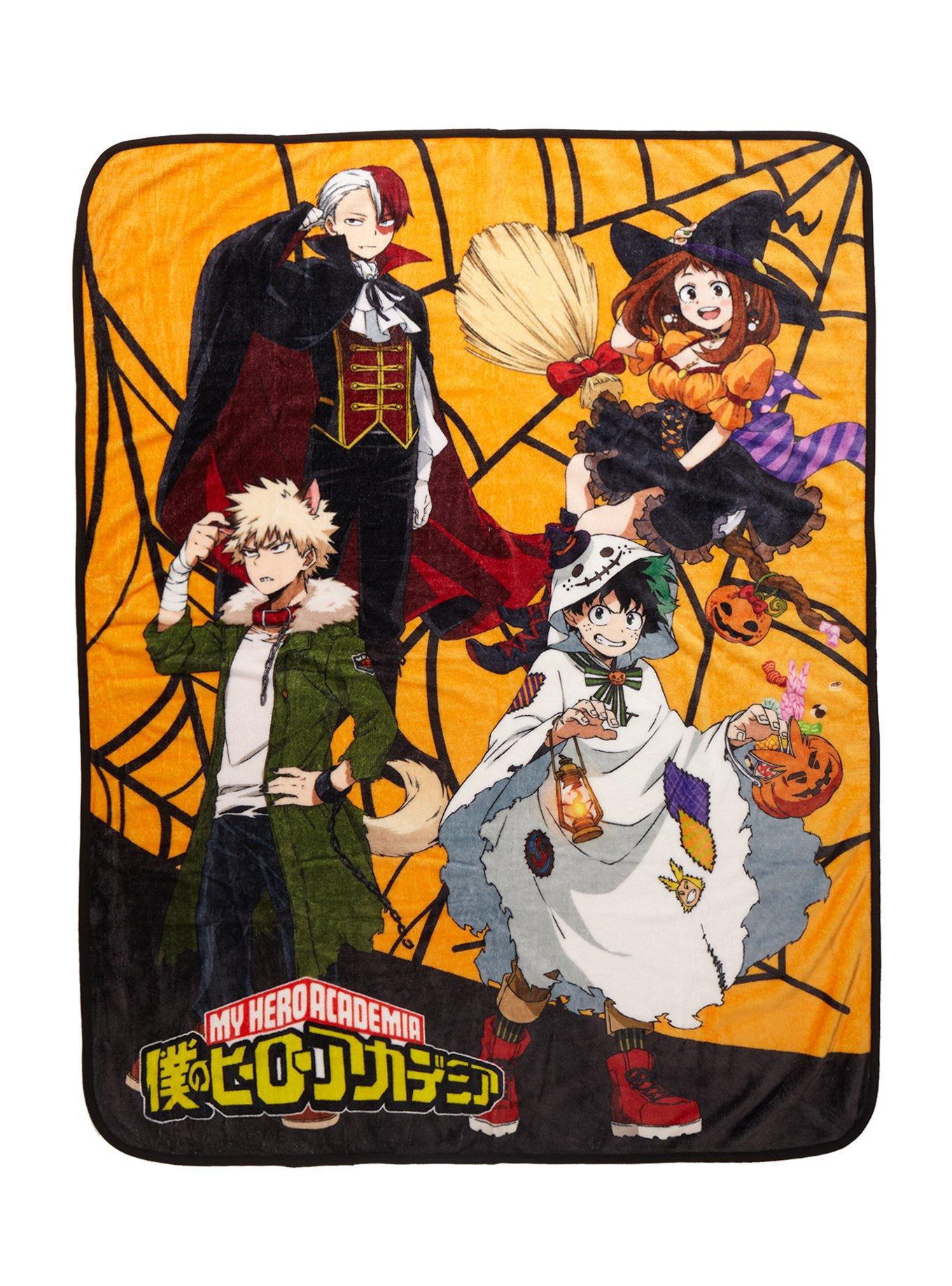 My Hero Academia Deku and Bakugo Season 4 Fleece Blanket