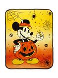 Disney Mickey Mouse Pumpkin Throw Blanket, , hi-res