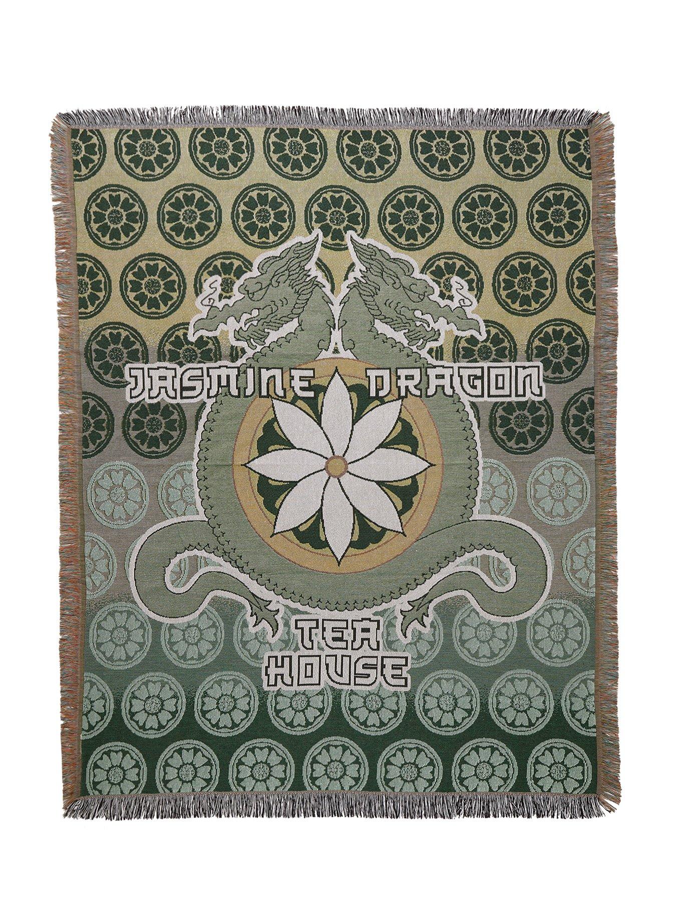 Avatar: The Last Airbender Jasmin Dragon Tapestry Throw, , hi-res