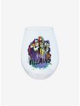 Disney Villains Group Watercolor Glass Cup, , hi-res