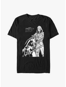 Marvel Moon Knight Line Art Duo T-Shirt, , hi-res