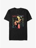 Marvel Moon Knight Neon Mr. Knight T-Shirt, BLACK, hi-res