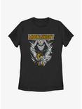Marvel Moon Knight Suit Distressed Womens T-Shirt, BLACK, hi-res