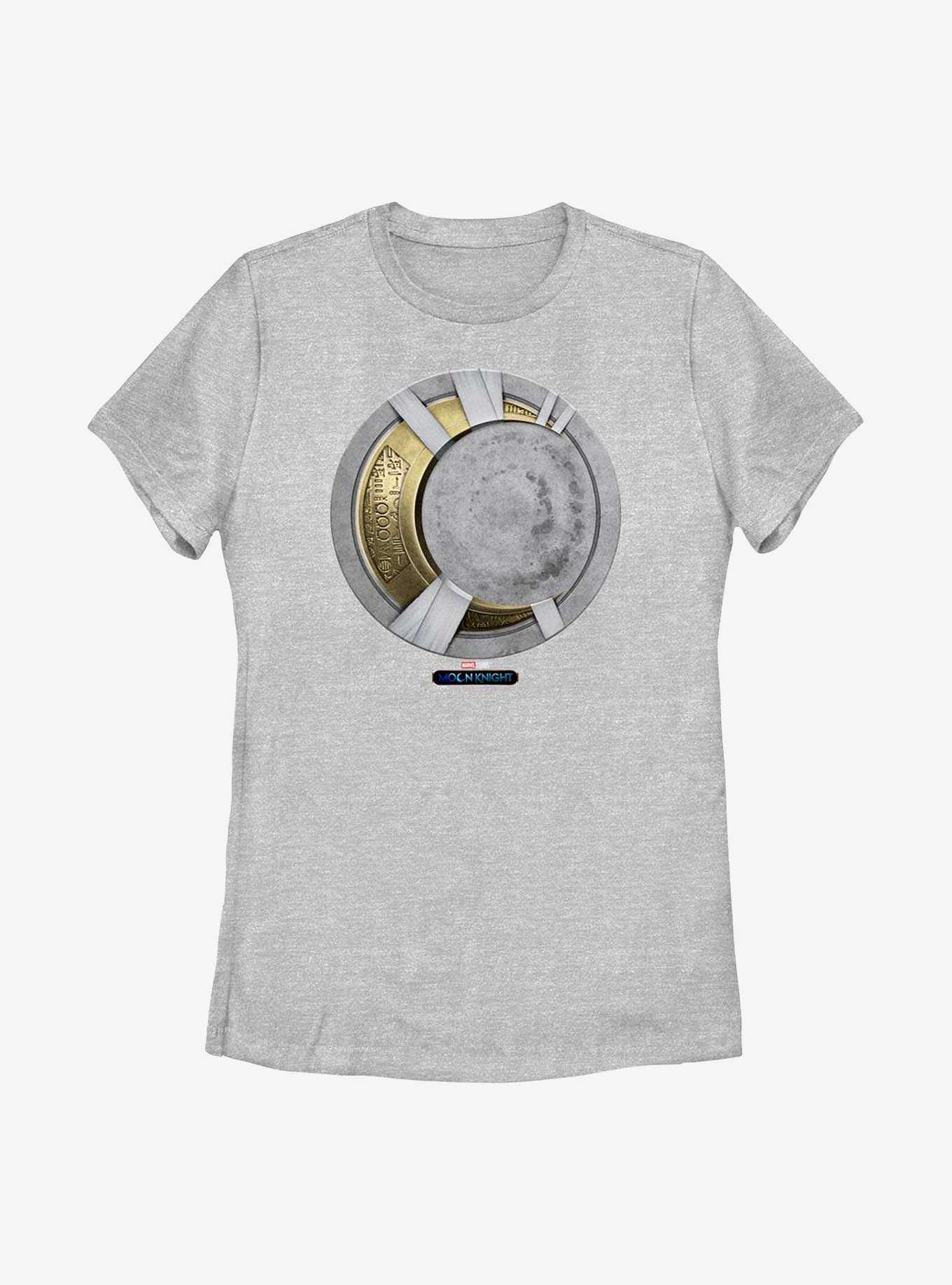 Marvel Moon Knight Gold Icon Womens T-Shirt, , hi-res