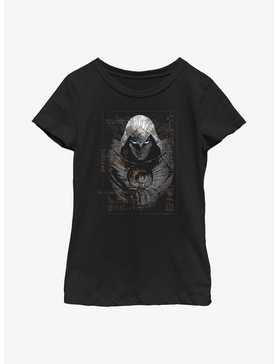 Marvel Moon Knight Ancient Glyphs Youth Girls T-Shirt, , hi-res