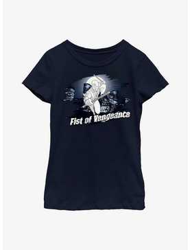 Marvel Moon Knight Fist Of Vengeance Badge Youth Girls T-Shirt, , hi-res