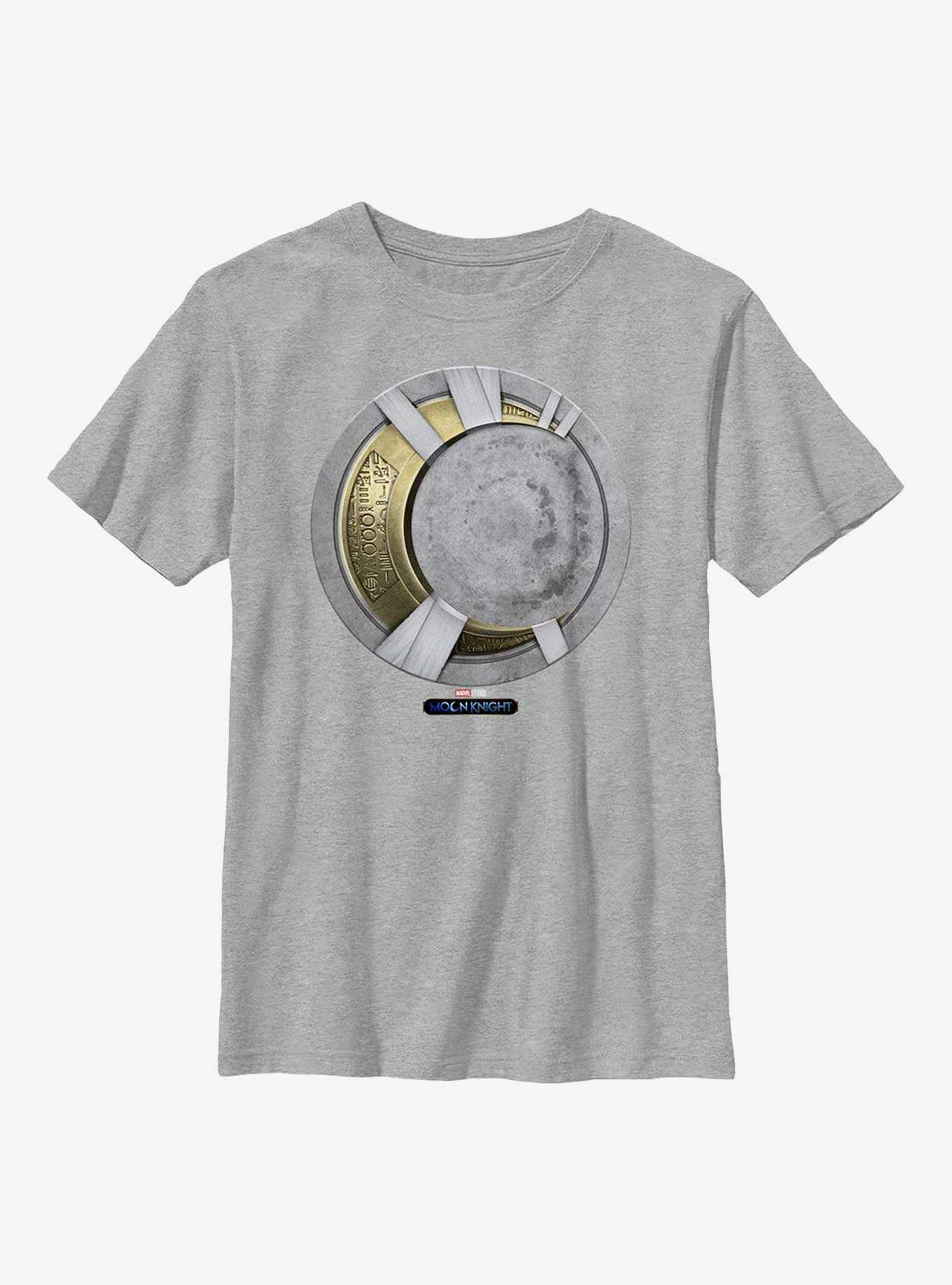 Marvel Moon Knight Gold Icon Youth T-Shirt, , hi-res