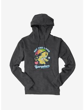 Care Bears Funshine Bear Good Everywhere Unless You're Mean Hoodie, CHARCOAL HEATHER, hi-res