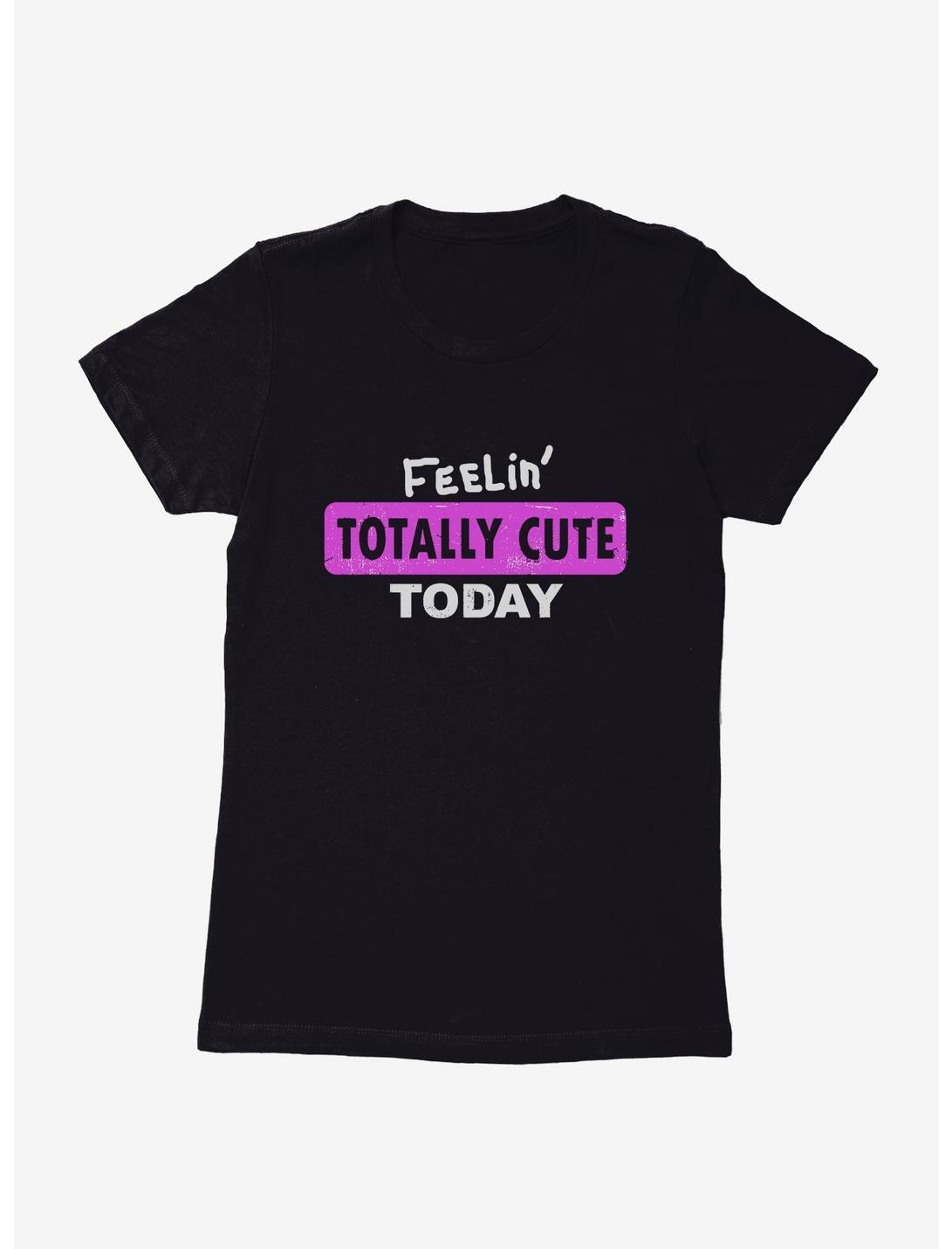 iCreate Feelin' Totally Cute Today Womens T-Shirt, , hi-res