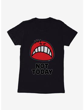 iCreate Not Today Angry Face Womens T-Shirt, , hi-res