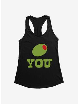 iCreate Olive You Womens Tank Top, , hi-res