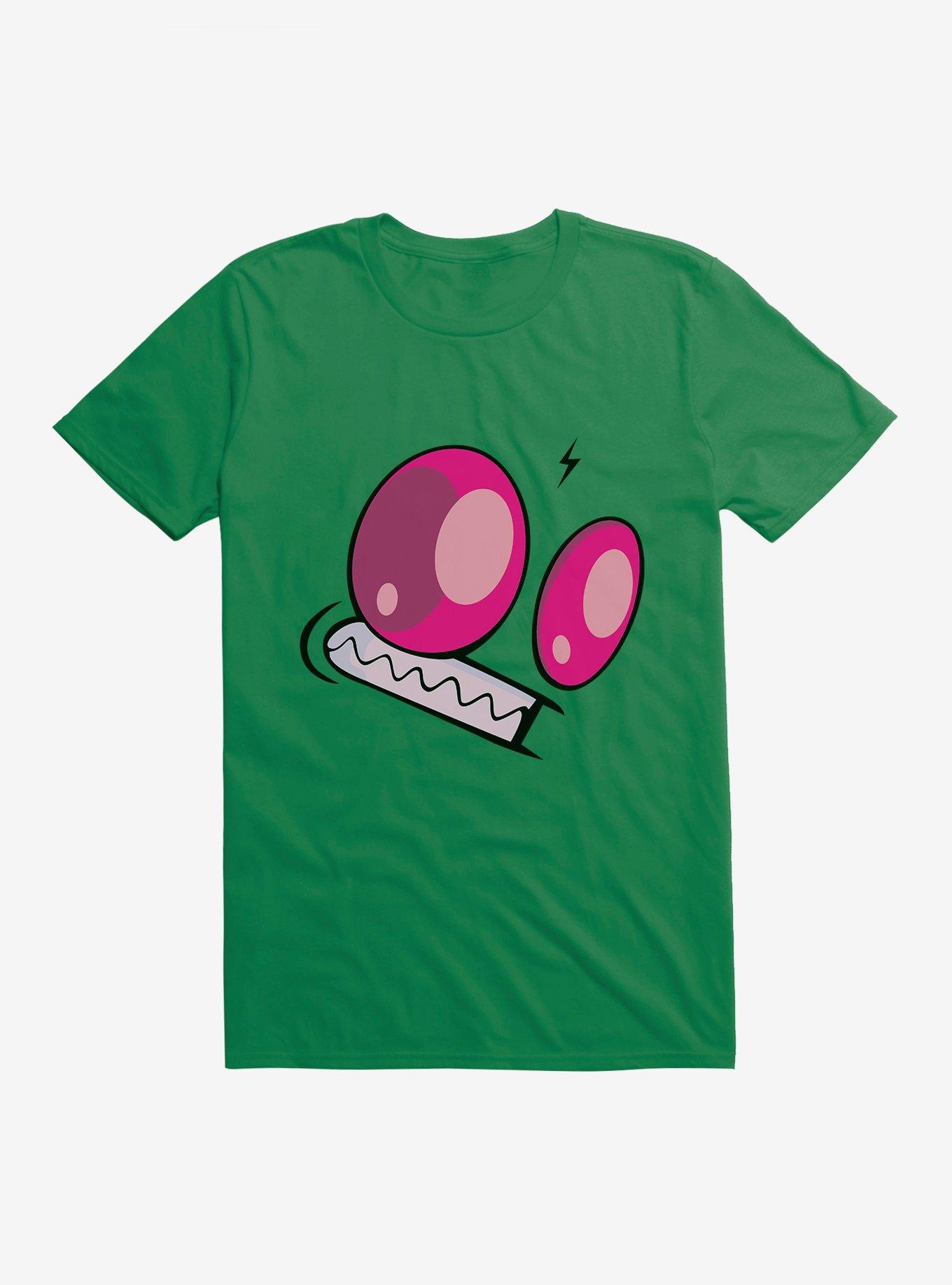Invader Zim Big Face Scared T-Shirt, , hi-res