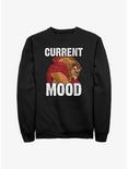 Disney Beauty And The Beast Current Mood Sweatshirt, BLACK, hi-res