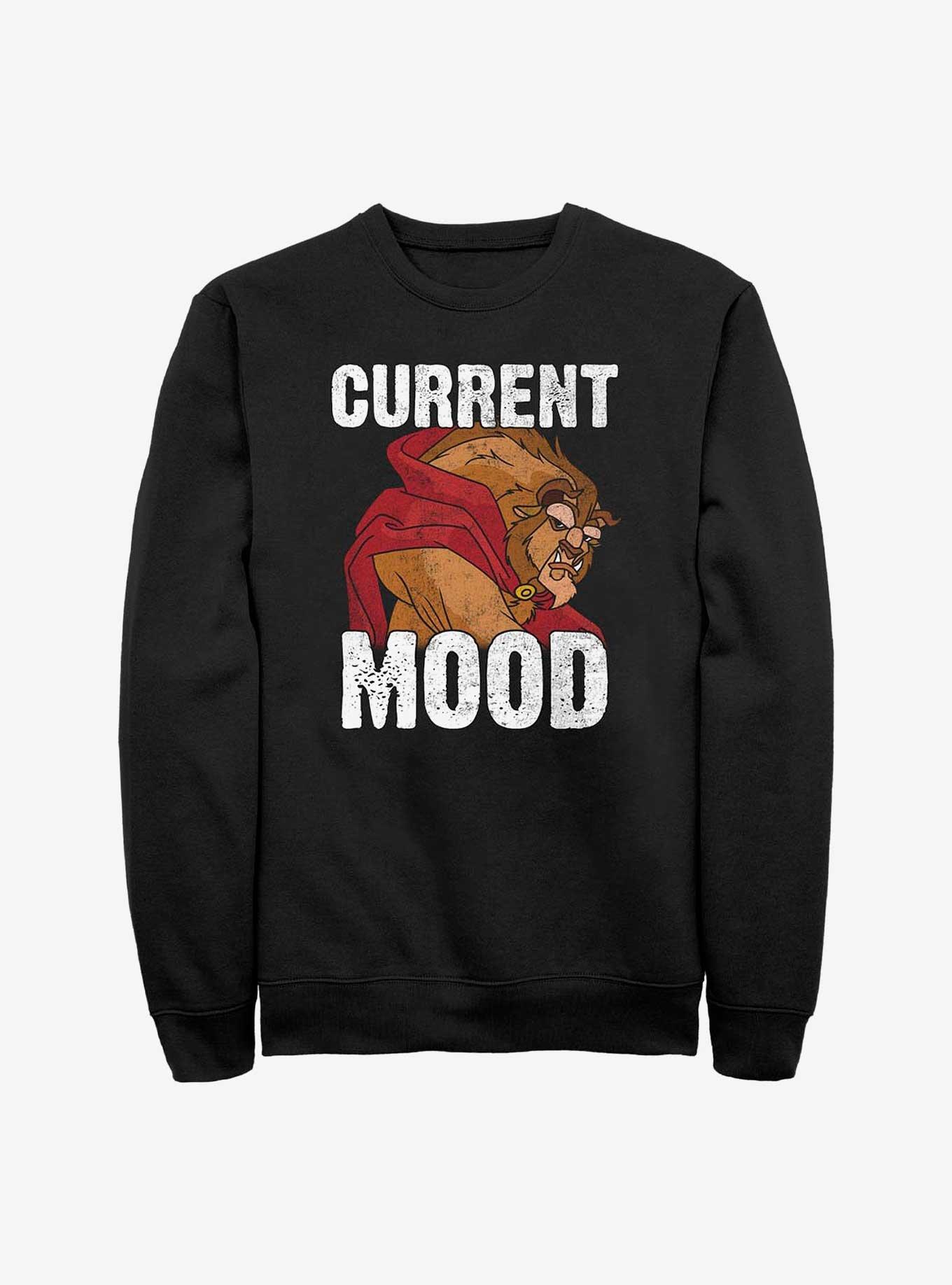 Disney Beauty And The Beast Current Mood Sweatshirt, , hi-res