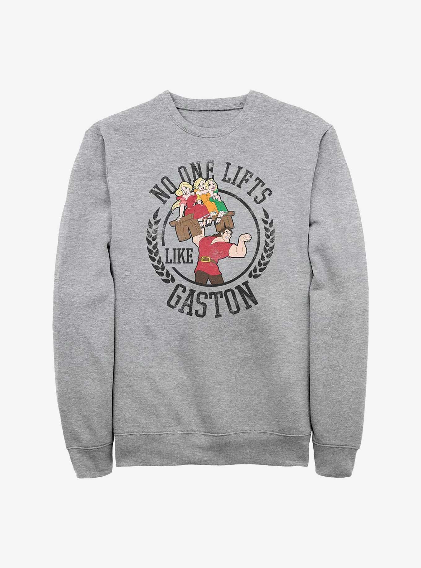 Disney Beauty And The Beast Lifts Like Gaston Sweatshirt, , hi-res