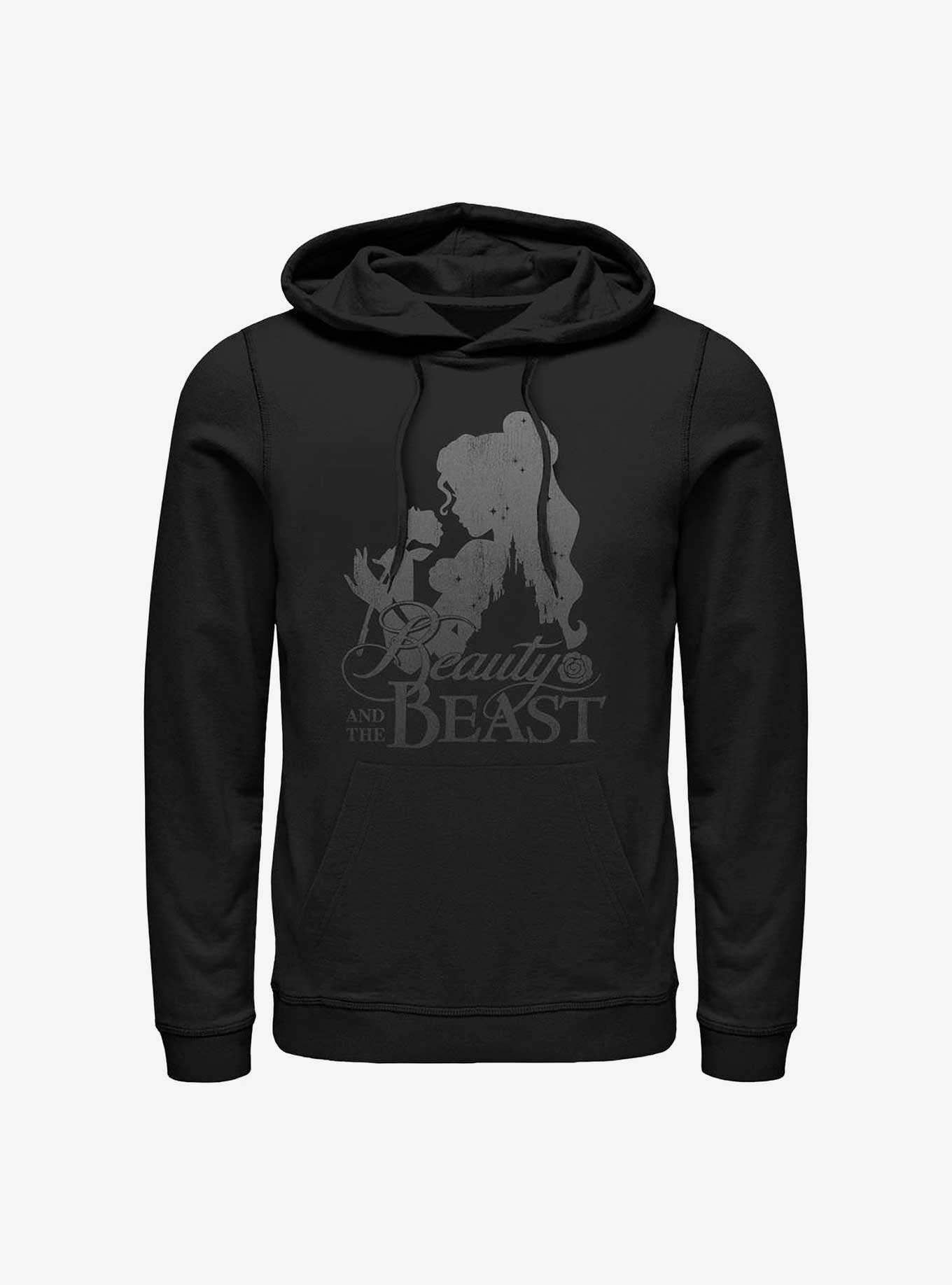 Disney Beauty And The Beast Silhouette Hoodie, , hi-res