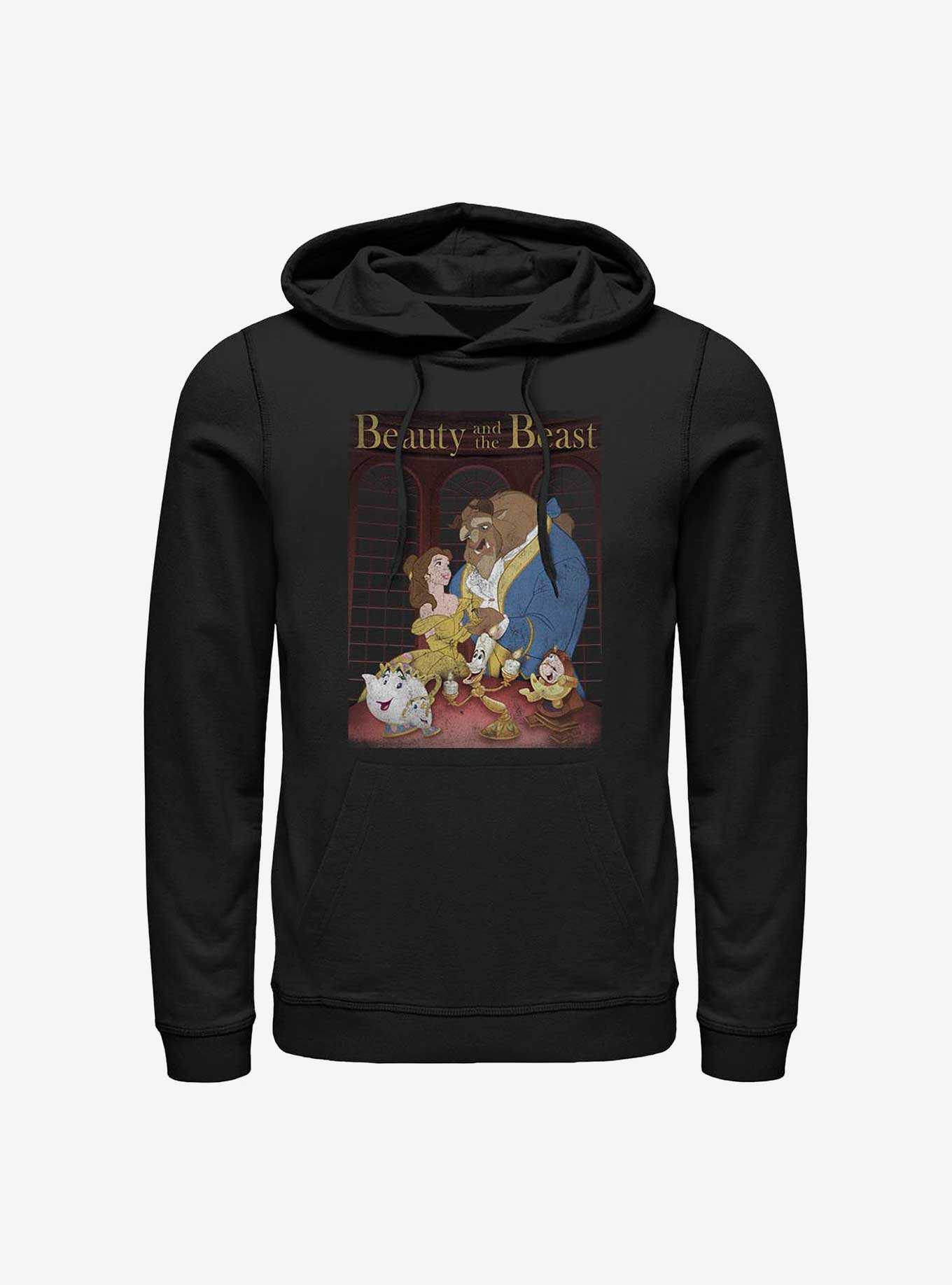 Disney Beauty And The Beast Poster Hoodie, , hi-res
