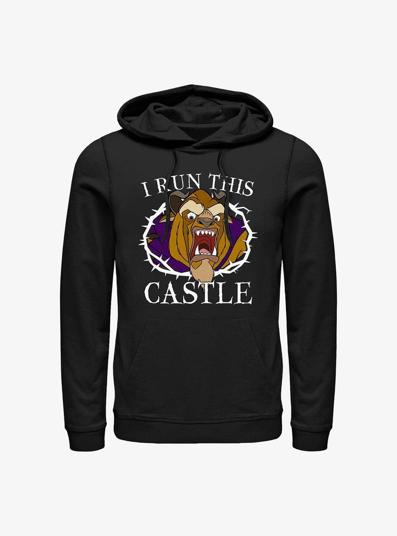 Disney Beauty And The Beast I Run This Castle Hoodie, BLACK, hi-res
