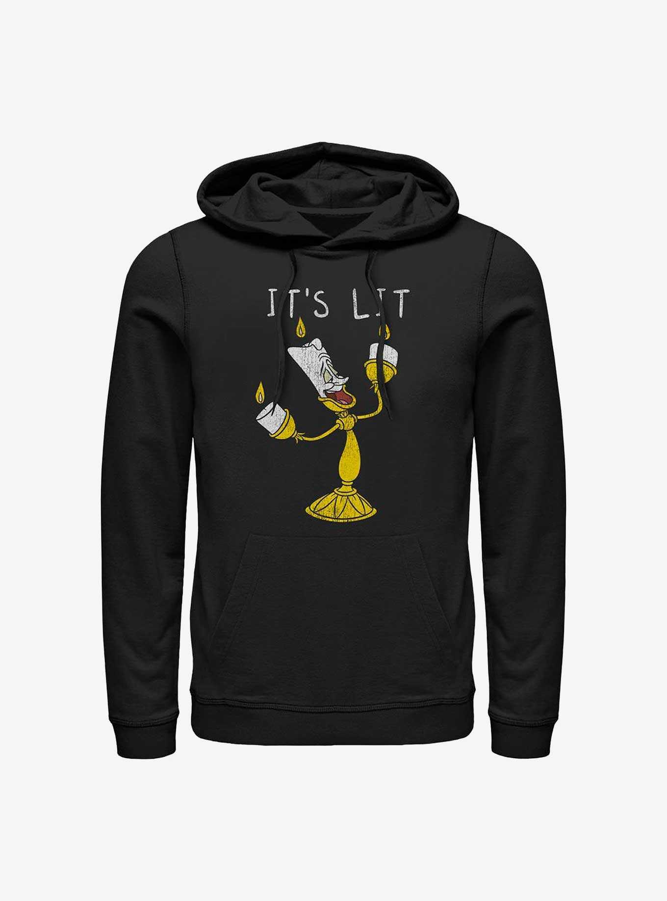 Disney Beauty And The Beast It's Lit Lumiere Hoodie, , hi-res