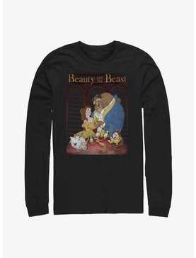 Disney Beauty And The Beast Poster Long-Sleeve T-Shirt, , hi-res