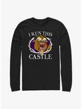 Disney Beauty And The Beast I Run This Castle Long-Sleeve T-Shirt, BLACK, hi-res